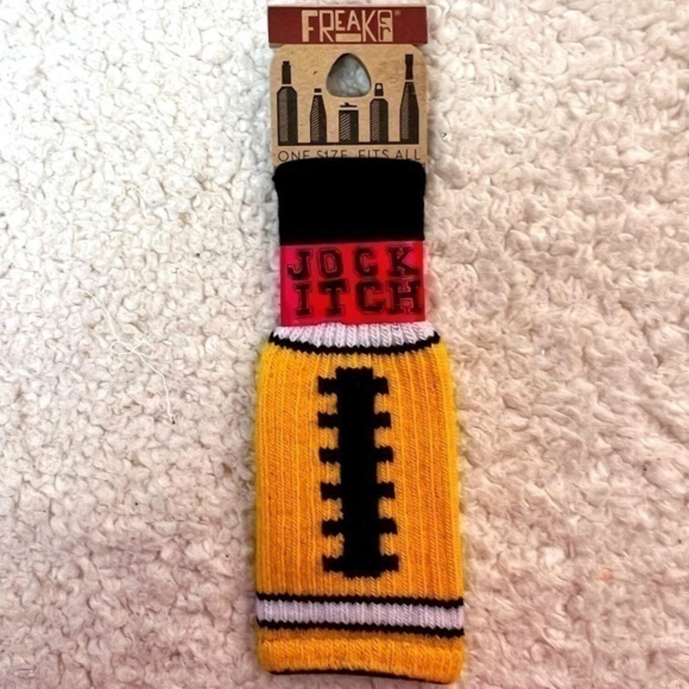 ⭐3/$15 Freaker USA "Jock Itch" OS Fits All Bottle Insulator Drink Koozie